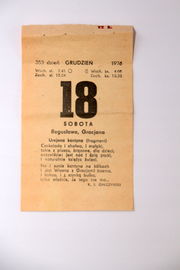 Kartka z kalendarza 18 grudnia 1976 r.