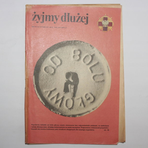 Miesięcznik ŻYJMY DŁUŻEJ nr 1 (225) styczeń 1977