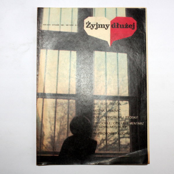Miesięcznik ŻYJMY DŁUŻEJ nr 1 (272) styczeń 1981