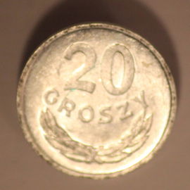 Moneta 20 gr z 1979 r.