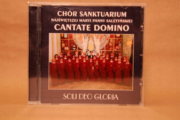 CD CANTATE DOMINO - Soli deo gloria NM/NM