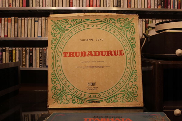 3LP GIUSEPPE VERDI - Trubadurul VG/VG