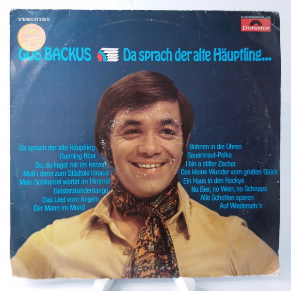 LP GUS BACKUS - Da Sprach Der Alte Hauptling...