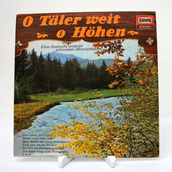 LP O Taler Weit, O Hohen VG/VG