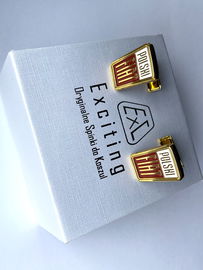 Spinki do mankietów EXC Classic Car Polski Fiat Złoty