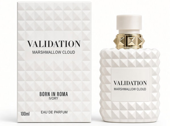 VALIDATION Born in Roma Ivory Marshmallow Cloud Perfumy damskie 100ml