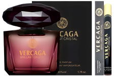 ZESTAW Vercaga Brillant Bright Crystal Noir perfumy damskie 100ml + 35ml