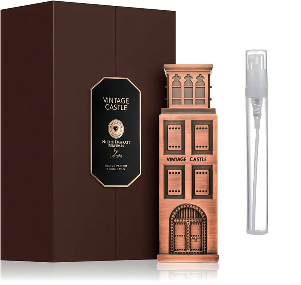 LATTAFA Niche Emirati Vintage Castle PRÓBKA perfum unisex 5ml 80+ psiknięć
