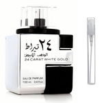 LATTAFA 24 Carat White Gold PRÓBKA perfum damskich 5ml 80+ psiknięć