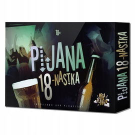 GRA Imprezowa gra planszowa Pijana 18-nastka PREZENT