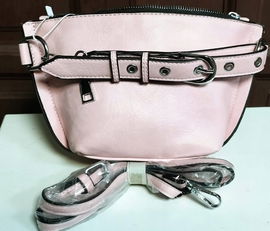 Torebka mała długi pasek PDROWY RÓŻ NOWOŚĆ