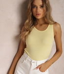 Bluzka TOP TANK gładka , jakość, BASIC r 42(XL)