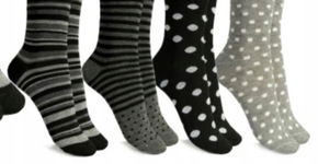 Skarpety damskie ZESTAW 5 PAR SKARPETKI BEZUCISKOWE BAWEŁNA 35-38