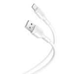 XO KABEL NB212 USB-USB-C 2,1A WHITE 1M