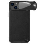 NILLKIN CAMSHIELD LEATHER S IPHONE 14 PLUS, BLACK / CZARNY