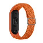 Opaska pleciona Smart Band M3/M4/M5/M6 ORANGE / POMARAŃCZOWY