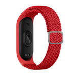 Opaska pleciona Smart Band M3/M4/M5/M6 RED / CZERWONY