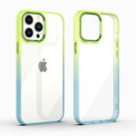 MX RAINBOW IPHONE 11 PRO (5.8) LIME-BLUE / ZIELONO-NIEBIESKI