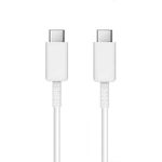 KABEL USB TYP-C DO TYP-C 5A 100W BIAŁY USB3.0 PD USB-C bulk