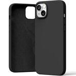 MERCURY SILICONE CASE IPHONE 15 PLUS (6.7), BLACK / CZARNY