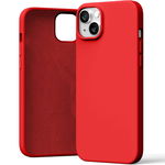 MERCURY SILICONE CASE IPHONE 15 PLUS (6.7), RED / CZERWONY