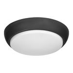 KOKO oprawa 2xE27 z mikrofalowym czujnikiem ruchu, 2x40W, czarna-polipropylen, klosz matowy-poliw?glan, IP44, IK10
