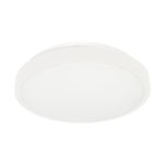 SELENE plafon 2xE27, max. 2x60W, czujnik mikrofalowy, IP54, bia?y