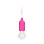 Bateryjna lampka nocna na sznurku 1W LED, 3 x AAA, r??owa