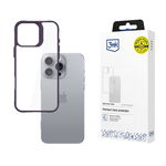 3MK SATIN ARMOR CASE+ IPHONE 16 PRO PURPLE