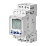 Elektroniczny programator astronomiczny i czasowy, 100 program?w, 3 j?zyki menu, 2 wyj?cia przeka?nikowe max.16A/230V, szeroko?? 2 modu?y, DIN TH-35mm