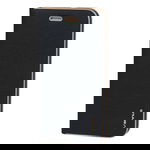 Kabura Vennus Book z ramką do Huawei P8 Lite *** (2017) / P9 Lite *** (2017) granatowa