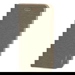 Kabura Vennus Book z ramką do Huawei P8 Lite *** (2017) / P9 Lite *** (2017) szara
