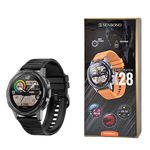 ZEGAREK SPORTOWY SMARTWATCH SENBONO X28 CZARNY Full HD 360x360, POMIAR SpO2, METALOWA KOPERTA