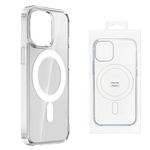 ECOBOX MAGSAFE MAGNETIC CASE DO IPHONE 13/14 PRZEŹROCZYSTY ETUI NAKŁADKA TRANSPARENT