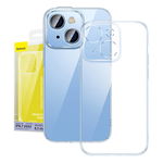 Zestaw ochronny Baseus Crystal przeźroczyste etui i szkło hartowane do iPhone 14 Plus