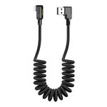 Kabel USB do Lightning, Mcdodo CA-7300, kątowy, 1.8m (czarny)