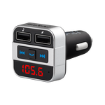 Transmiter FM Peiying BT 2xUSB ładowarka Bluetooth 12 – 24 V AUX