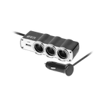 Rozdzielacz gniazda zapalniczki samochodowej Peiying 12/24 V 60 W USB