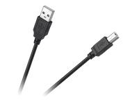 Kabel USB komputer-drukarka 1,8m czarny