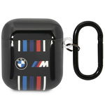 BMW BMA222SWTK AirPods 1/2 coverczarny/black Multiple Colored Lines