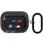 BMW BMAP222SOTK AirPods Pro 2(2022/2023) cover czarny/black Tricolor Stripes