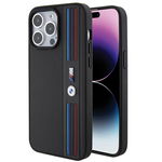 BMW BMHCP15L22PPMK iPhone 15 Pro 6.1"czarny/black Tricolor M Collection