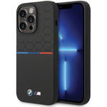 BMW BMHCP15L22SMPK iPhone 15 Pro 6.1"czarny/black Silicone Pattern