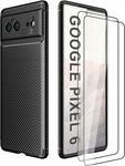 Etui Back Case Plecki Do Google Pixel 6 + 2X Szkło Hartowane
