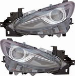 REFLEKTORY LAMPY MAZDA 3 III '13- ZESTAW