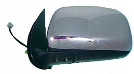 LUSTERKO ZEWNĘTRZNE LEWY (CONVEX, ELEKTRYCZNE, CHROMOWANE GLASS) TOYOTA HIL