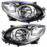 REFLEKTORY LAMPY PRZEDNIE RENAULT TWINGO II 2 '07- LEWA+PRAWA ZESTAW