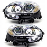 REFLEKTORY LAMPY PRZEDNIE PRZEDNI LEWA+PRAWA ZESTAW FIAT BRAVO II 07>