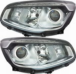 REFLEKTORY LAMPY KIA SOUL II 2 PS '14- ZESTAW
