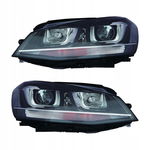 REFLEKTORY LAMPY VW GOLF VII 7 13- ZESTAW KSENON